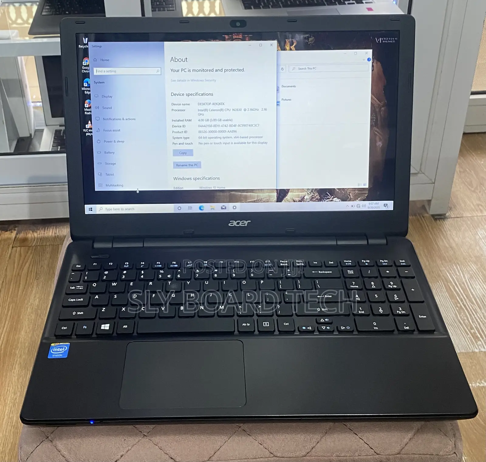 Laptop Acer Extensa 4230 4GB Intel Pentium HDD 320GB