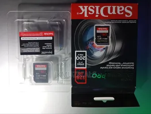 Sandisk Extreme Pro SDXC Uhs-1 Card 128gb_ Original Camera Sd Card