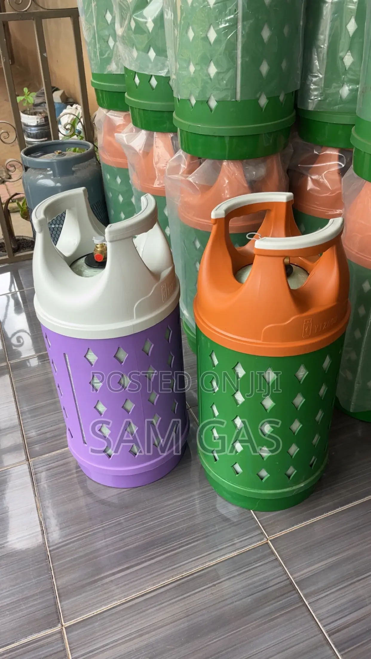 Colorful Fiber/Fibre Glass Cylinders