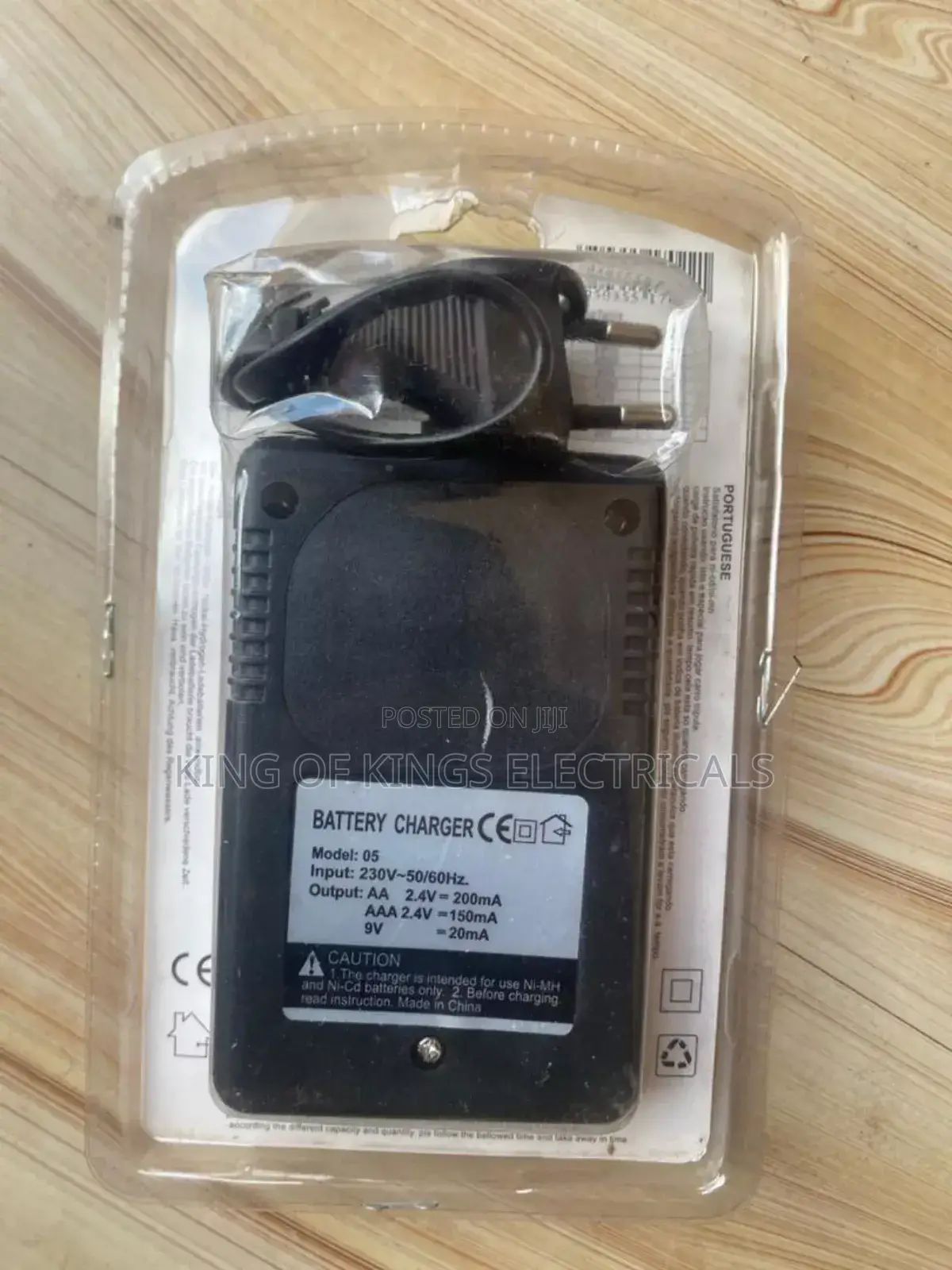 Bluebaby Bl-05 Battery Charger – Ni-Mh/Ni-Cd Aa, Aaa 9v