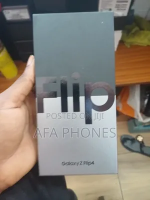 New Samsung Galaxy Z Flip4 256 GB Black