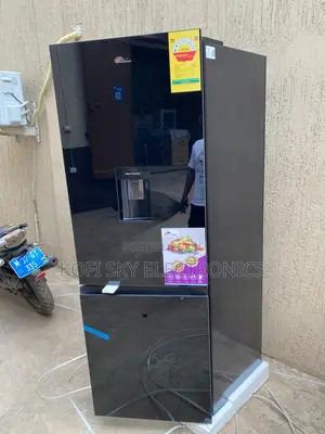 Rainbow 309litres Doubledoor Fridge With Dispenser [Rf-433bbg-1a]