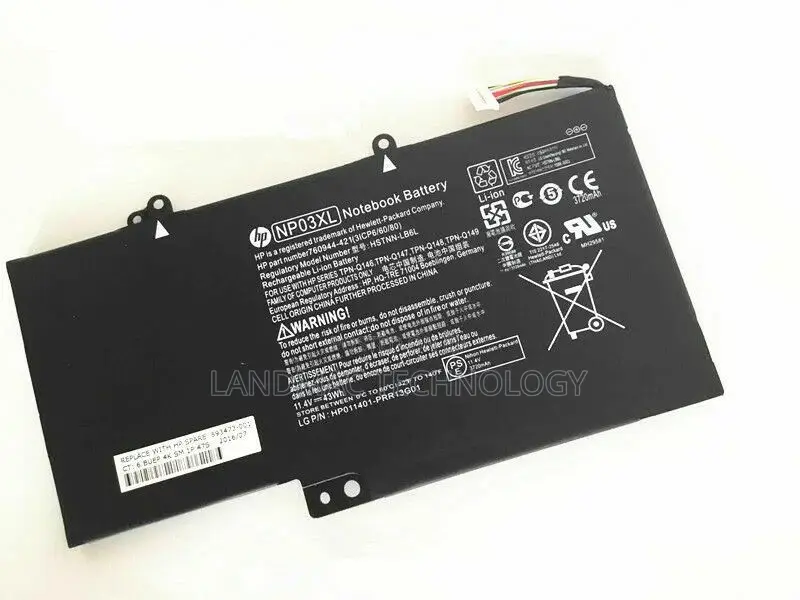 Np03xl New Original Battery for Hp Envy X360