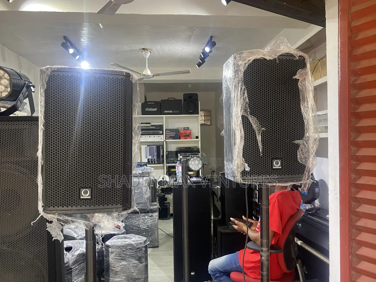 Turbo Sound System ( a Sub and Two Satellite Speakers)