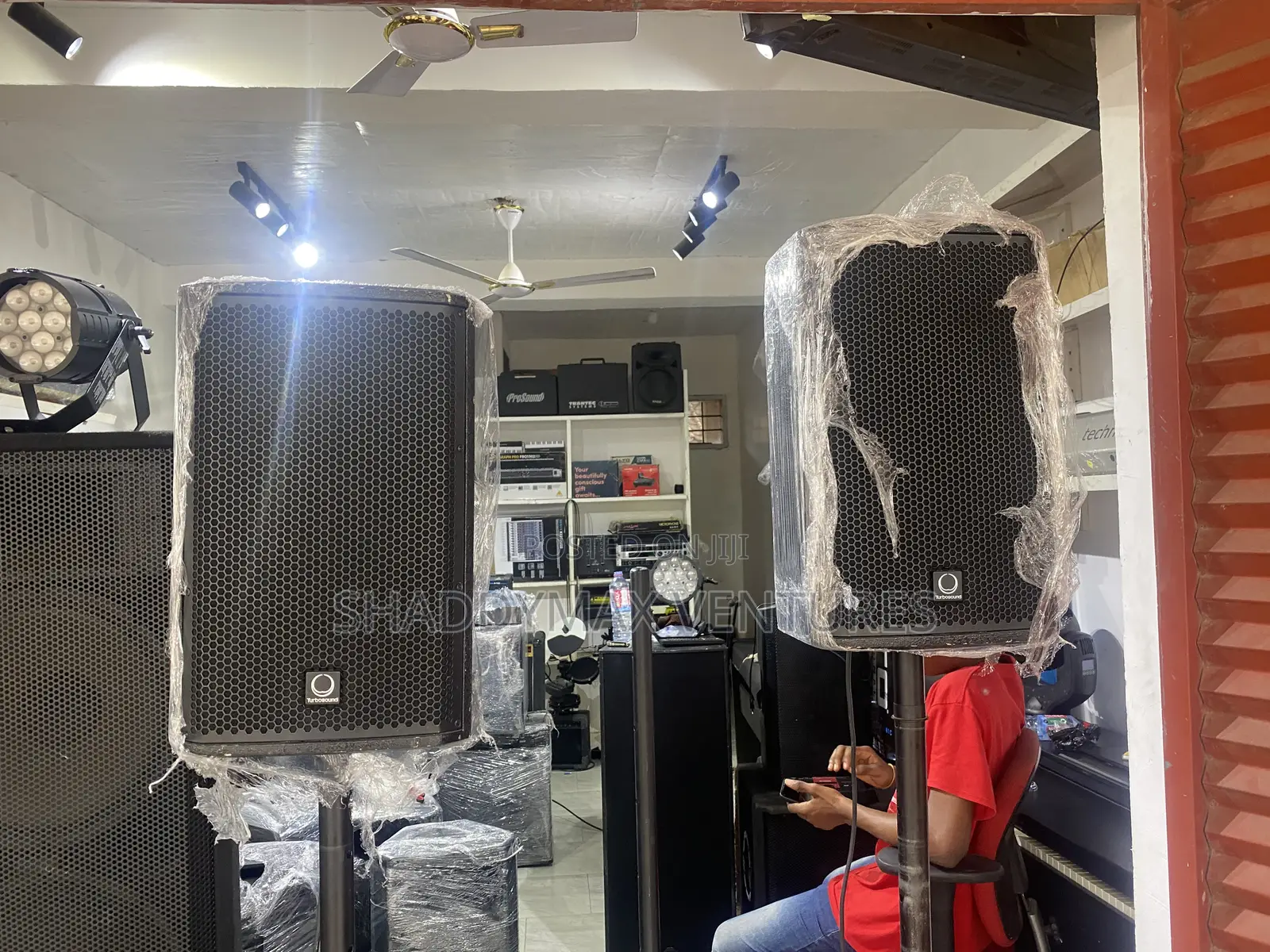 Turbo Sound System ( a Sub and Two Satellite Speakers)