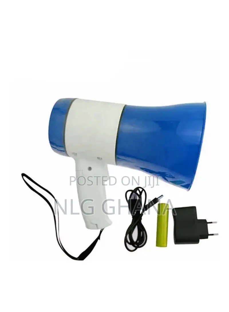 Handheld Megaphone With Loud Speaker Built-In. Ghx6781