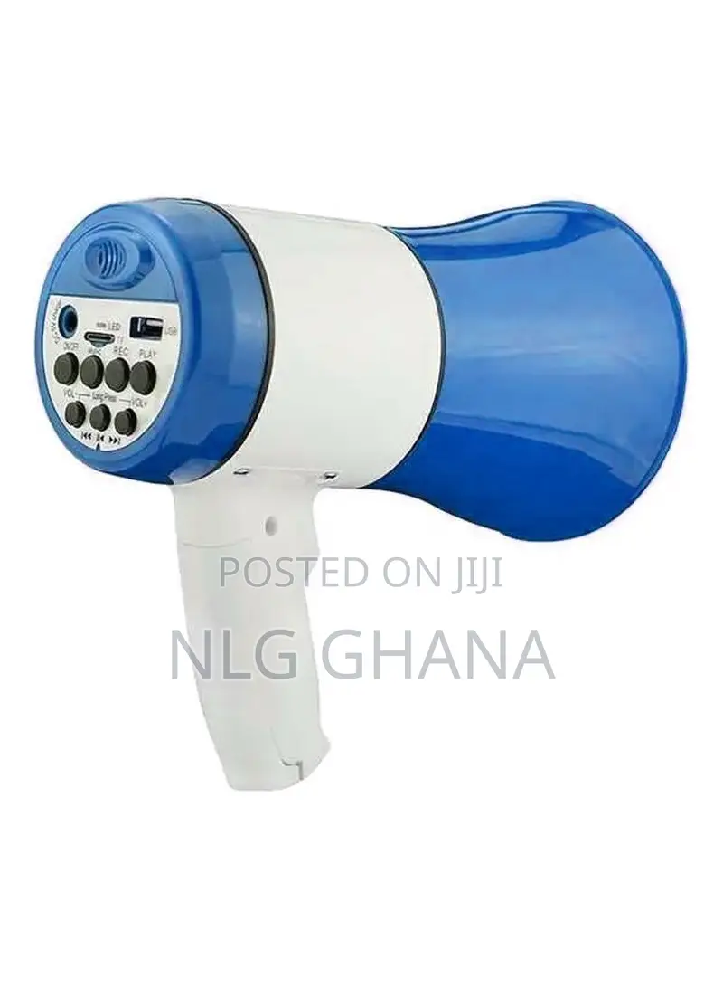 Handheld Megaphone With Loud Speaker Built-In. Ghx6781