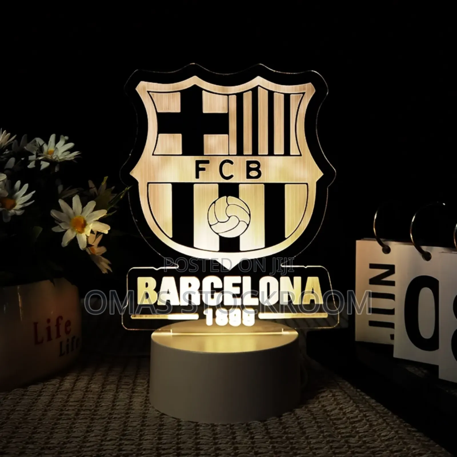 Soccer Teams 3d Led Lamp