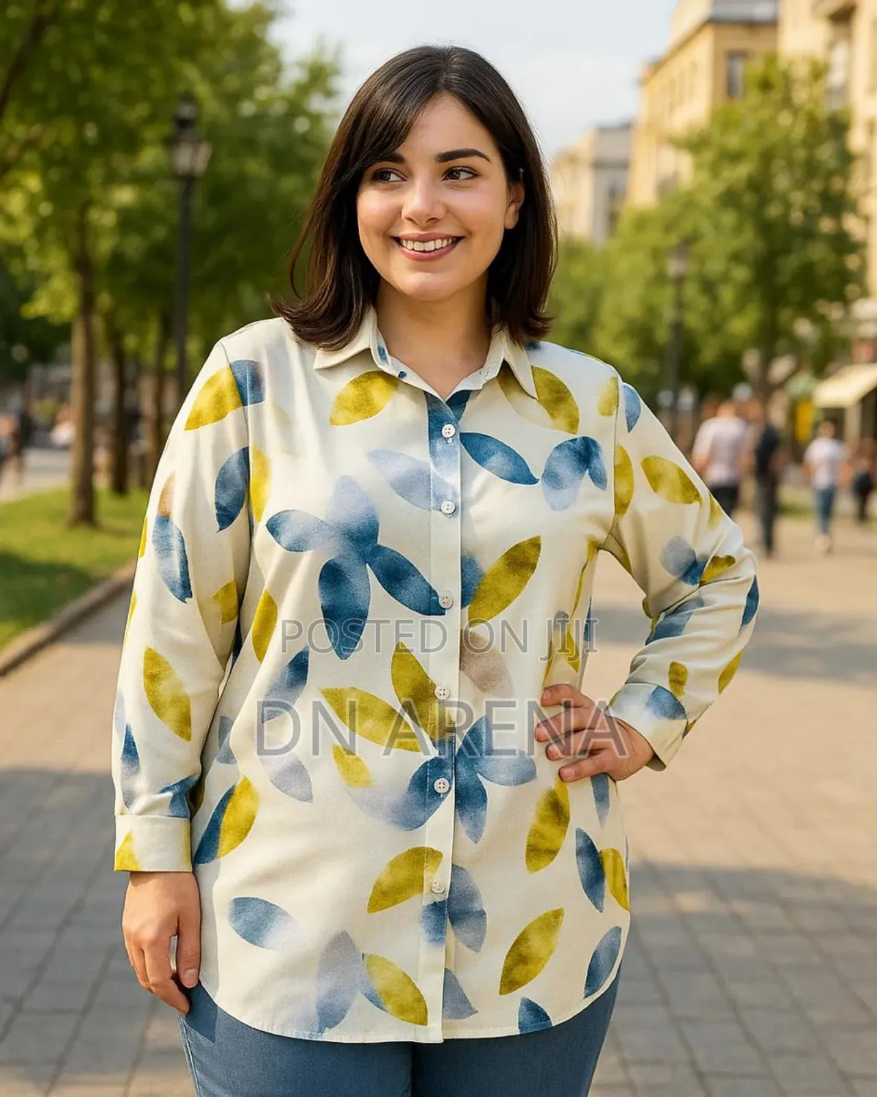 Varieties of Floral Ladies Long Sleeves Shirt
