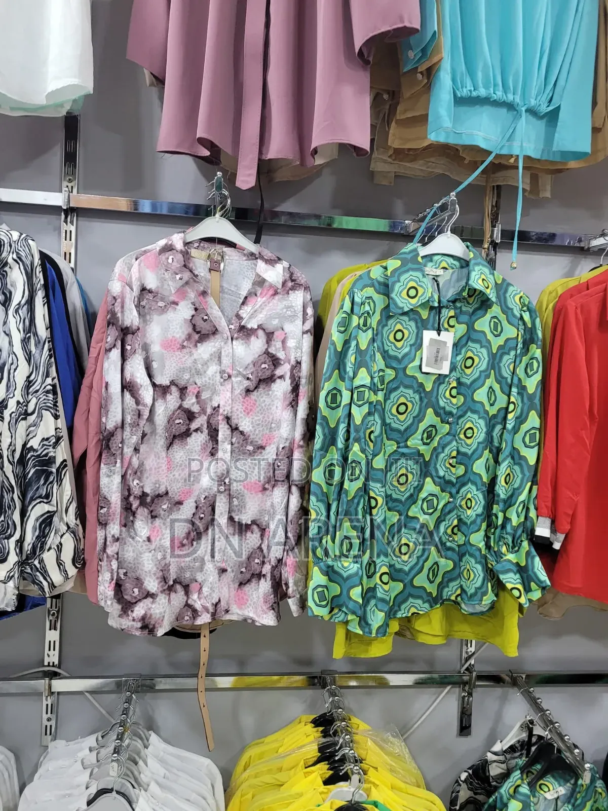 Varieties of Floral Ladies Long Sleeves Shirt