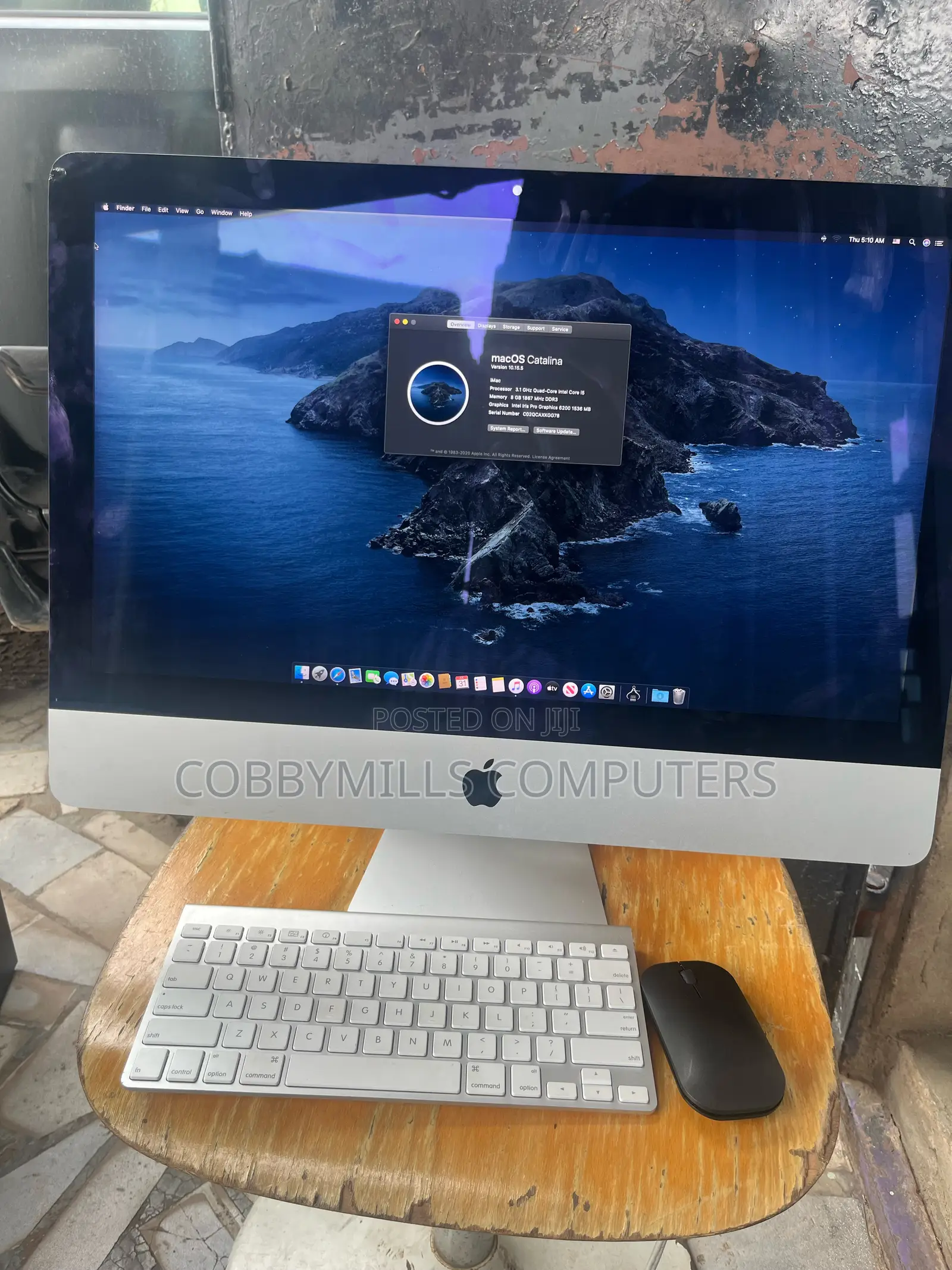Desktop Computer Apple iMac 8GB Intel Core i5 HDD 1T