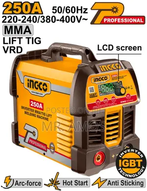 250 Amps Inverter Mma/Tig Lift Welding Machine - Ing-Mma25089