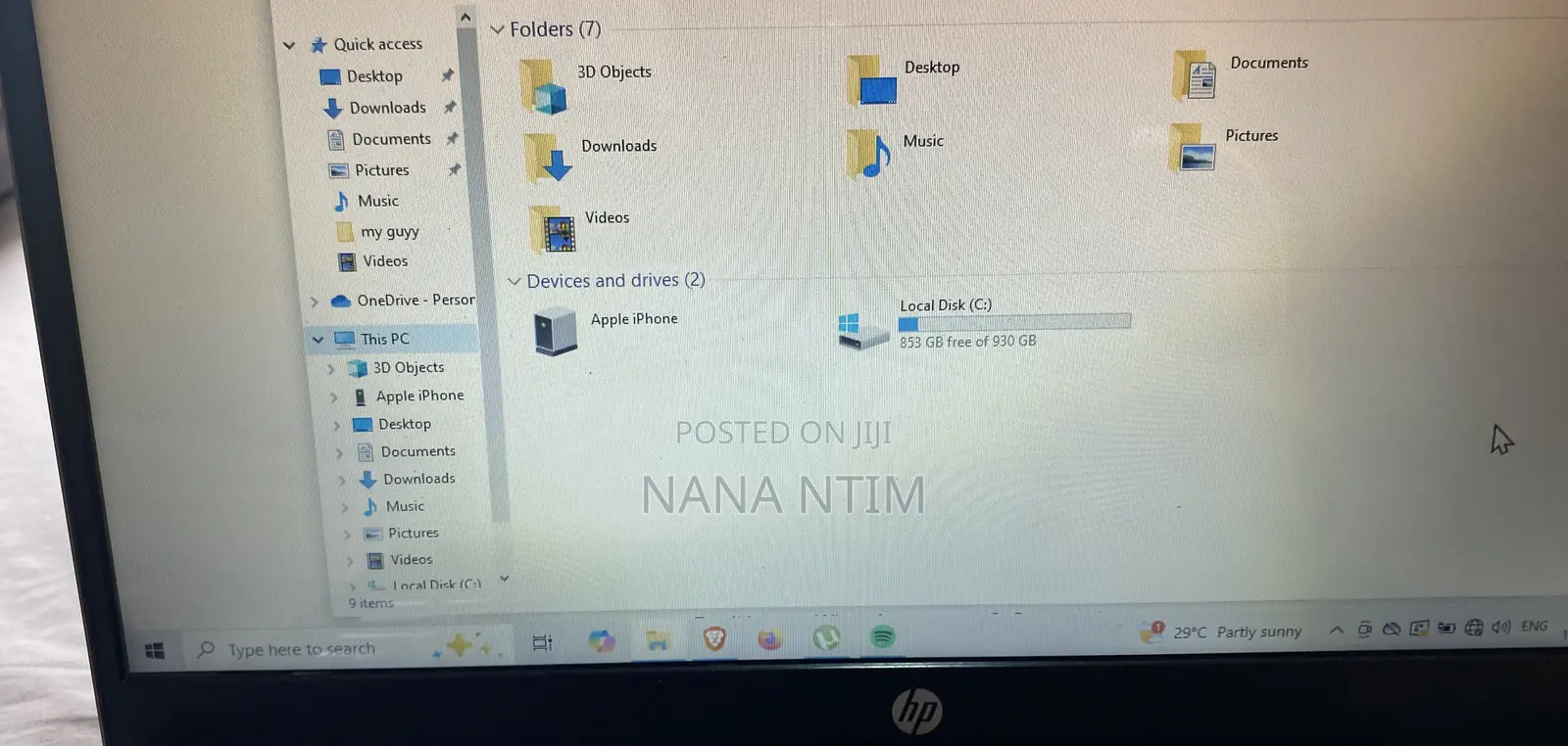 Laptop HP Pavilion 14-Ce3064st 8GB Intel Core I5 HDD+SSD 1T