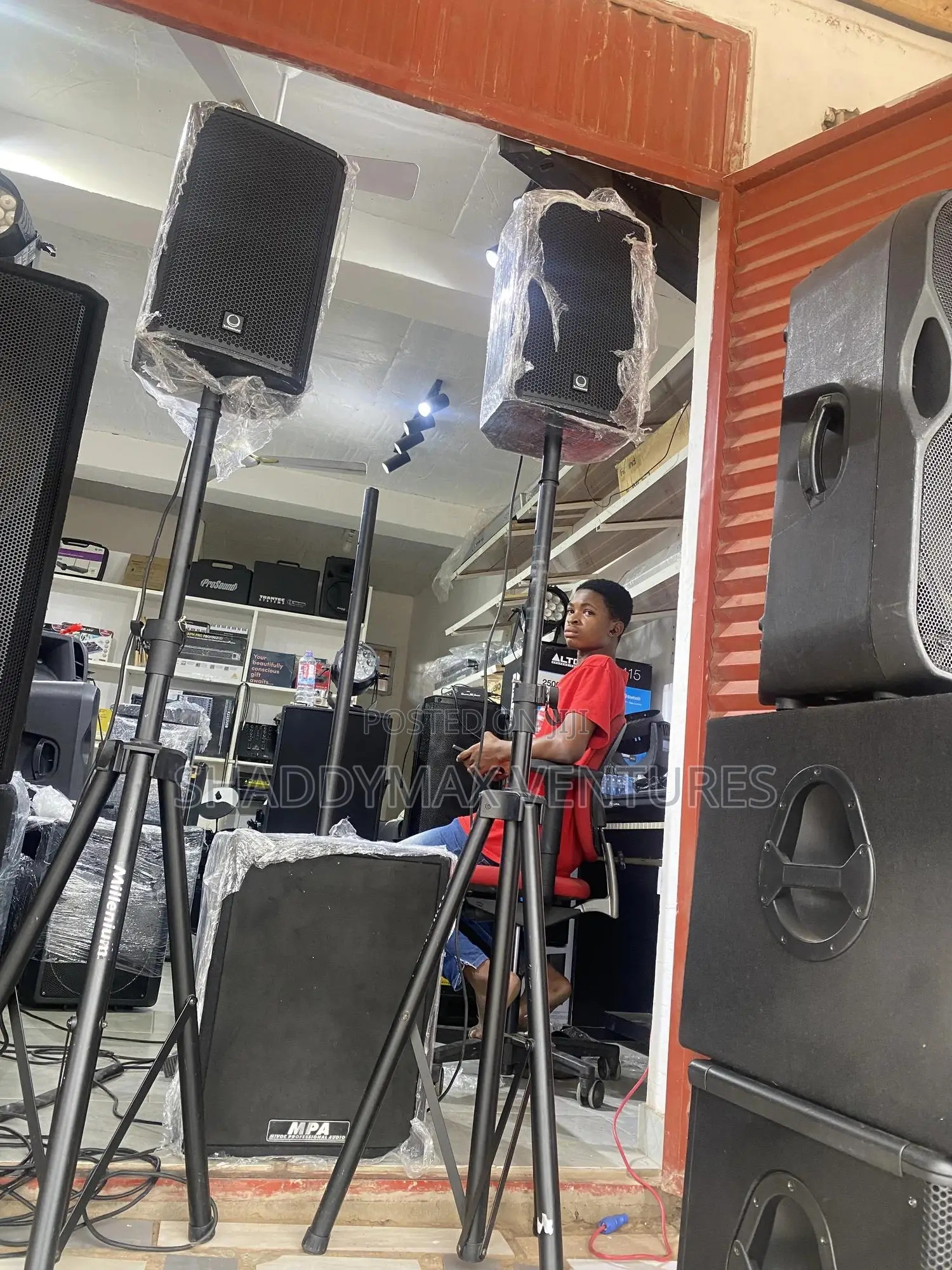 Turbo Sound System ( a Sub and Two Satellite Speakers)