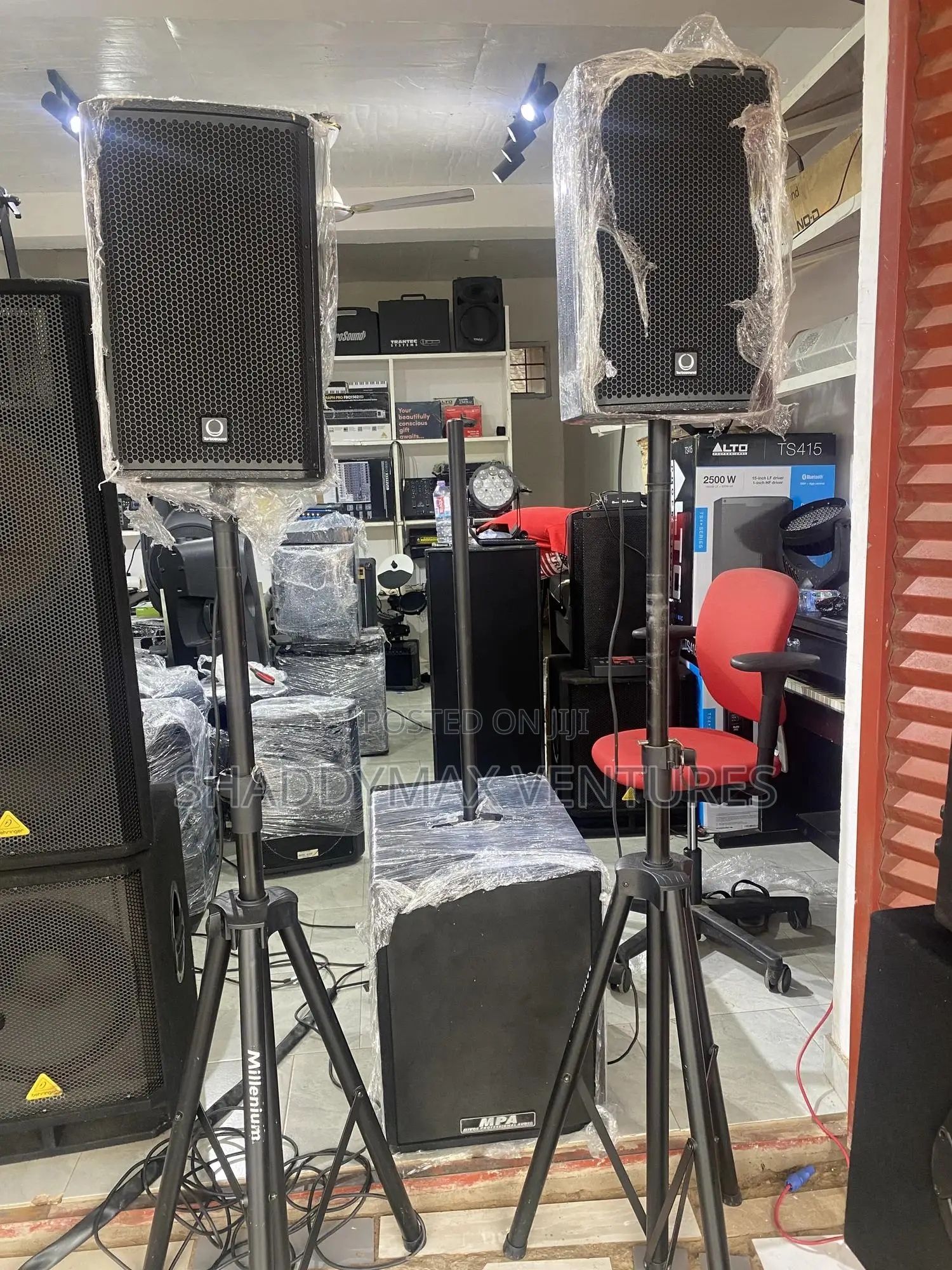 Turbo Sound System ( a Sub and Two Satellite Speakers)