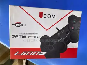 Ucom L6005 Usb Game Pad(Single Pad)–Ergonomic Controler for Pc Console