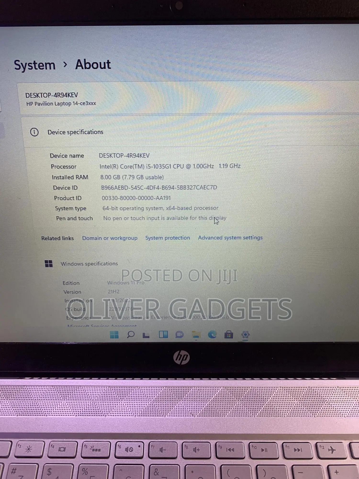 Laptop HP Pavilion 14 8GB Intel Core I5 SSD 256GB