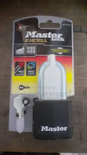 Master Lock Excell 54mm Padlock M515dlh With 4 Keys