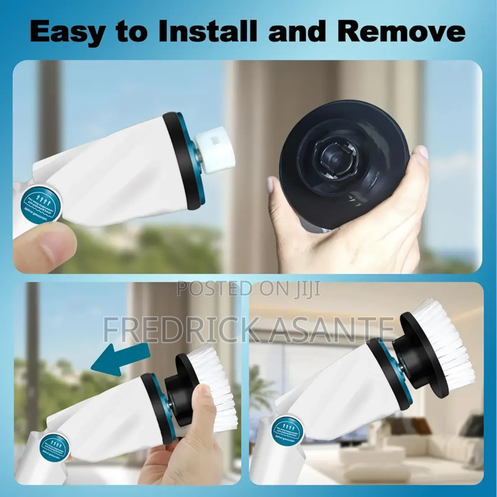 Multifunctional Electric Scrubber