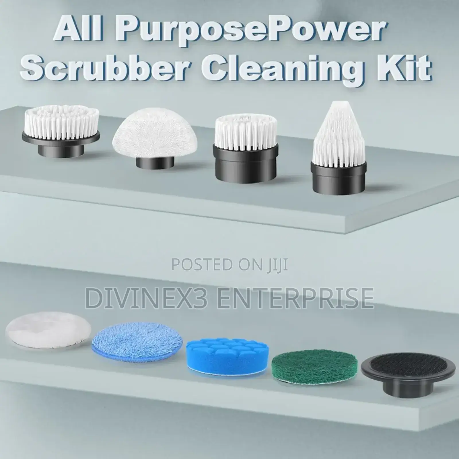Multifunctional Electric Scrubber
