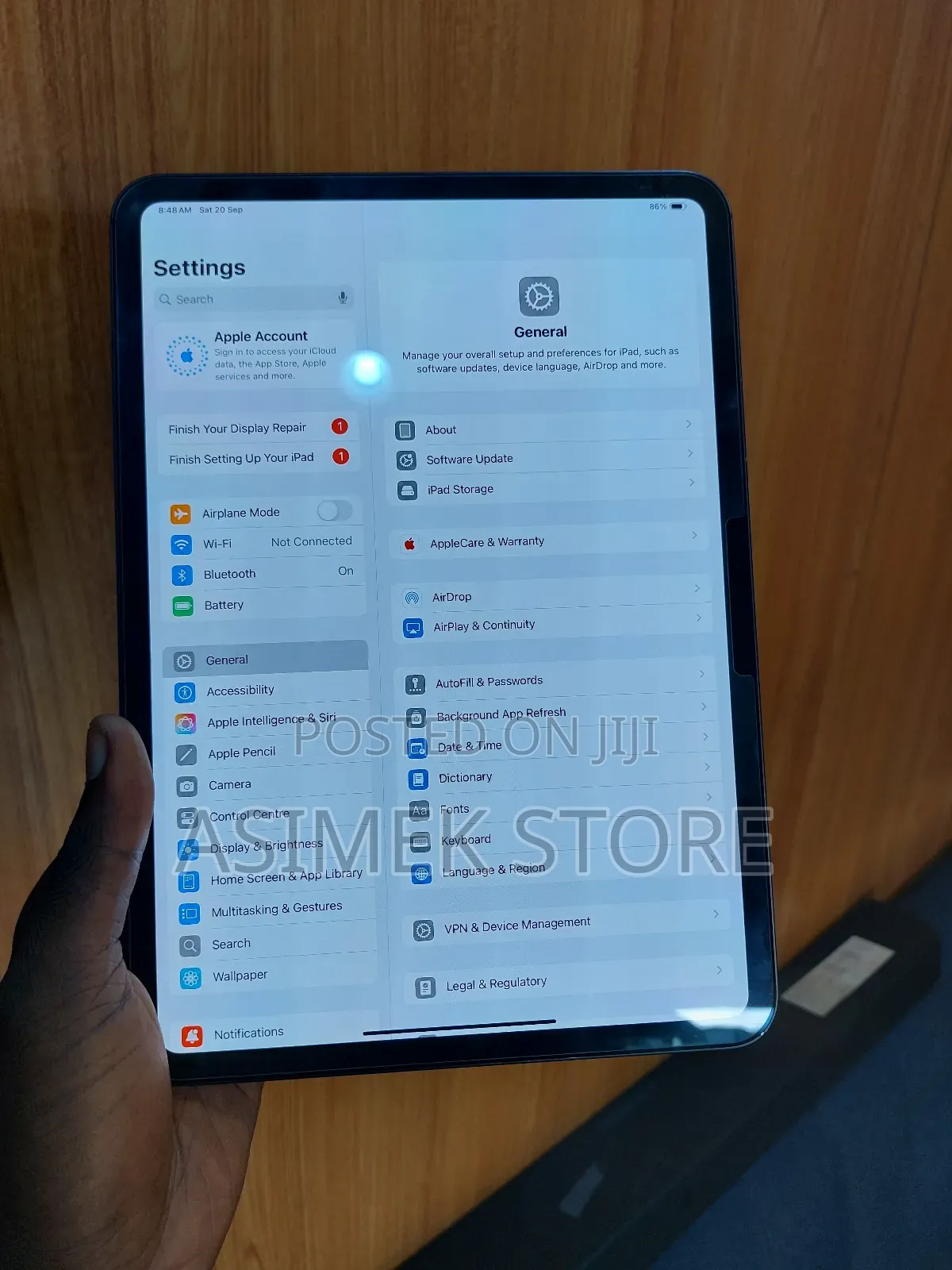 Apple iPad Pro 11 (2024) 256 GB Gray
