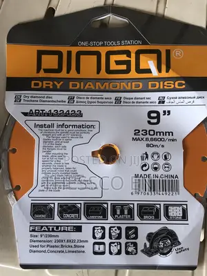 Dry Diamond Disc
