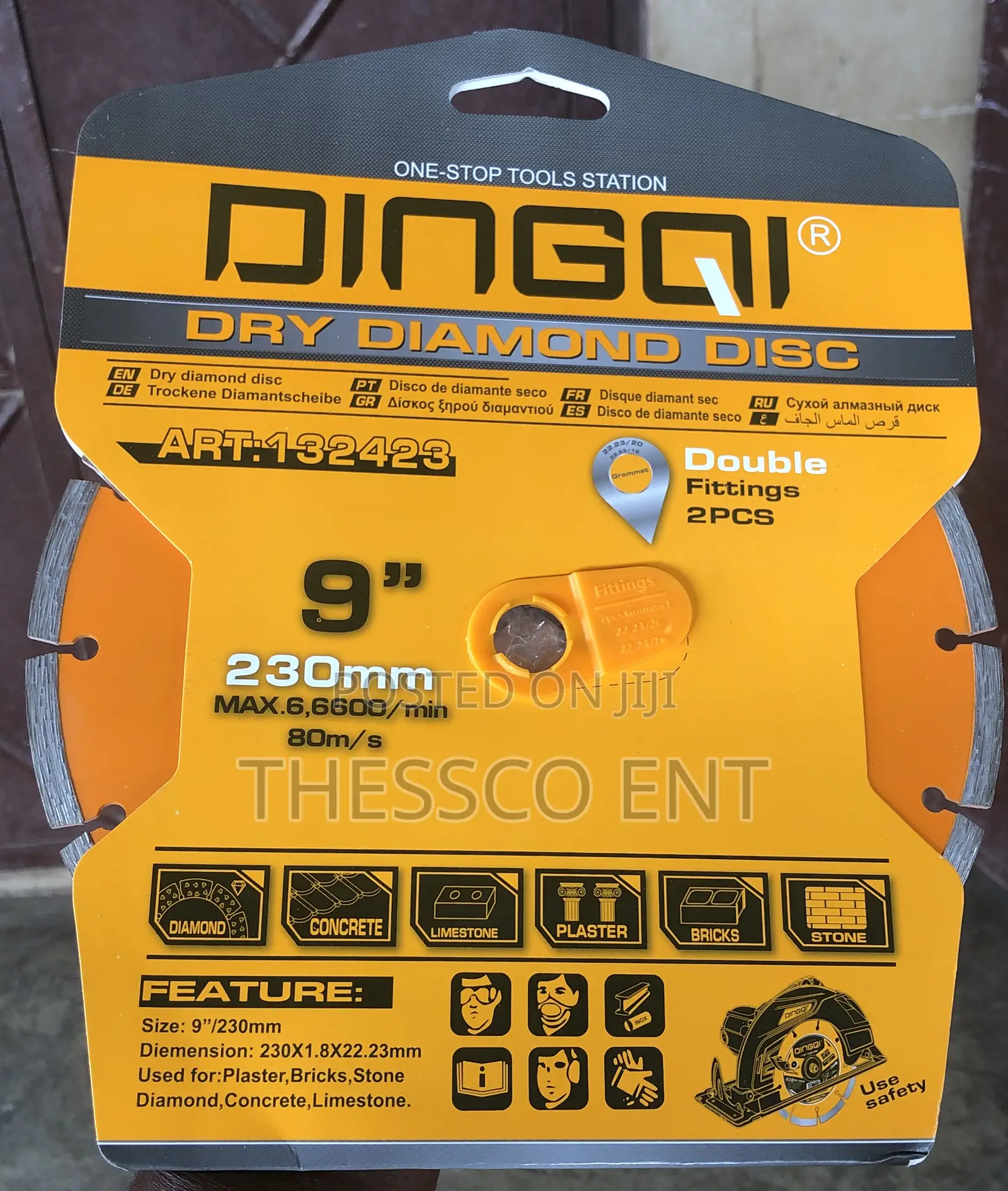 Dry Diamond Disc