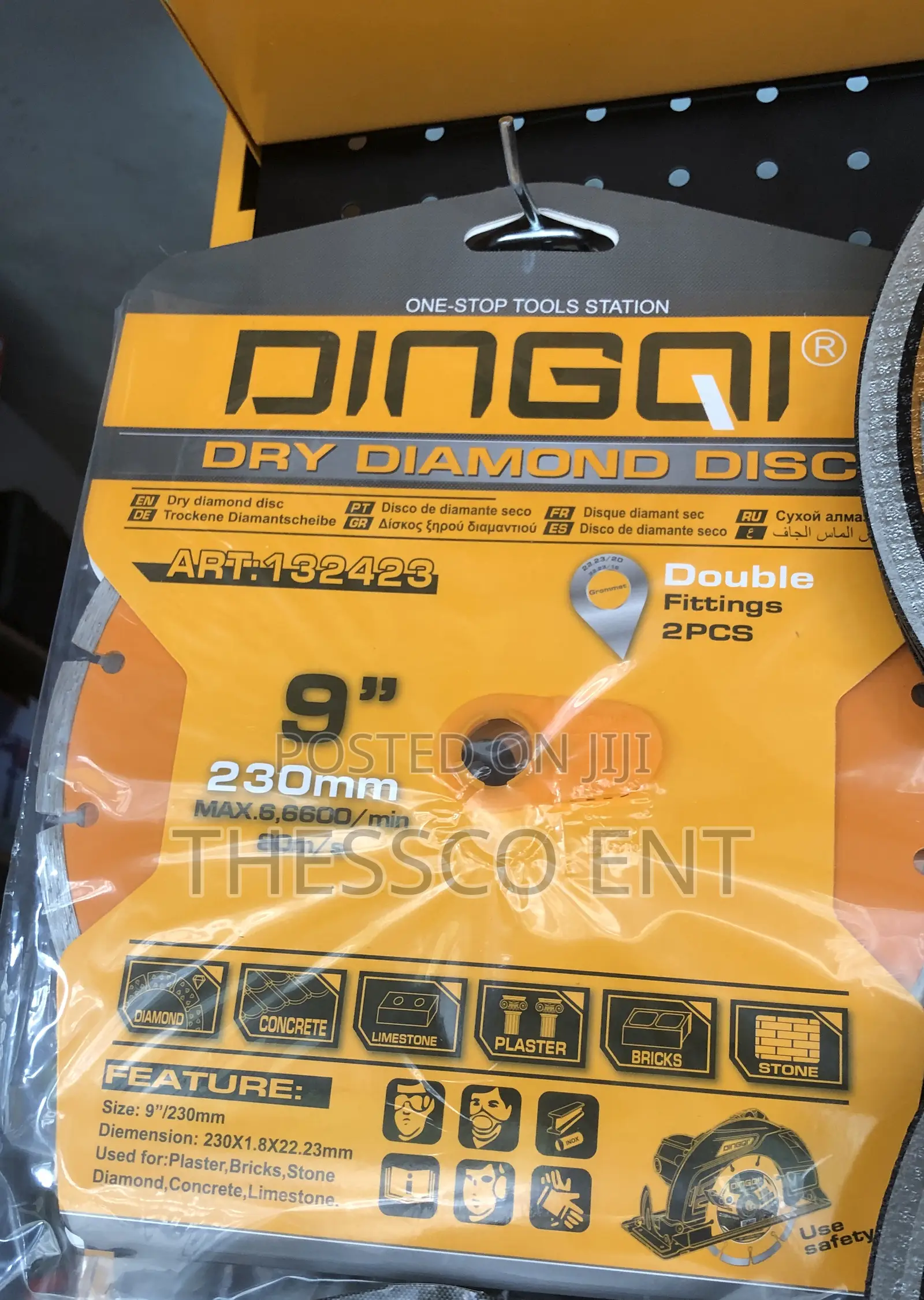 Dry Diamond Disc