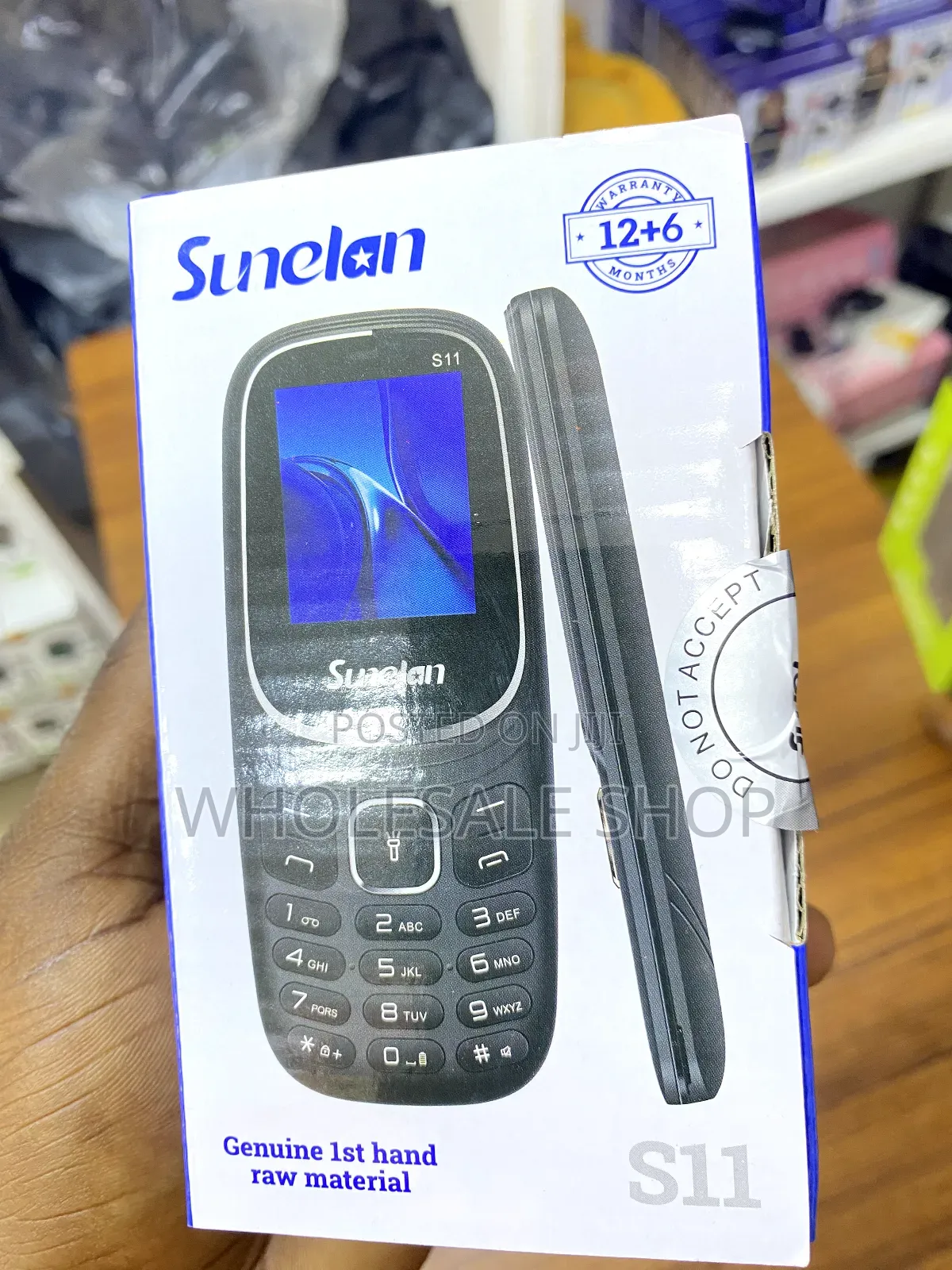New Mobile Phone 4 GB Black