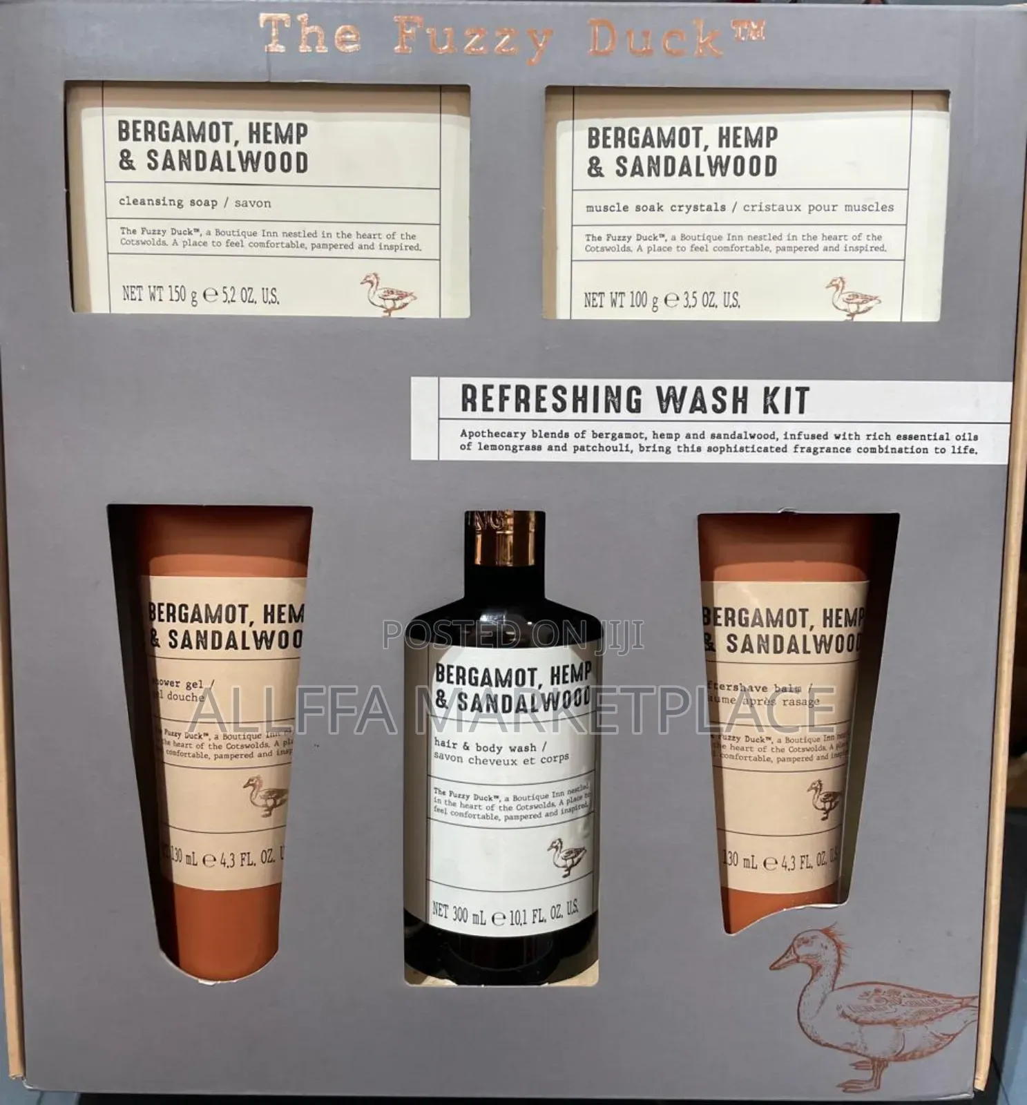 Fuzzy Duck Gift Set for Men