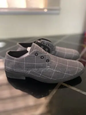 Men's Executive Shoe ( Ash and White)