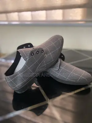 Men's Executive Shoe ( Ash and White)