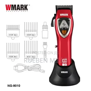 Wmark Ng-9010 Max 9000rpm Maglev Motor Barbering Machine Hair Clipper
