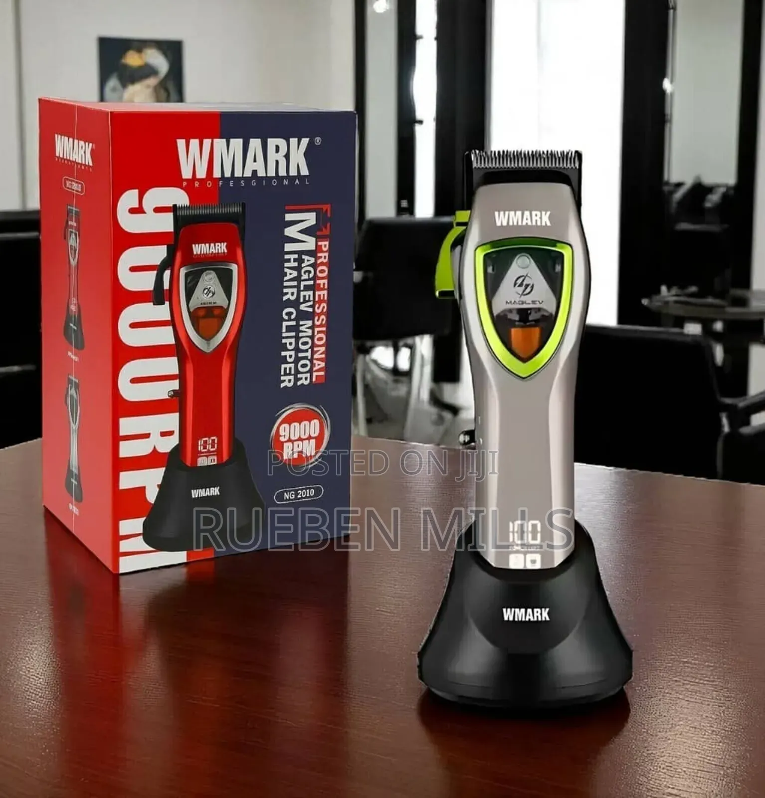Wmark Ng-9010 Max 9000rpm Maglev Motor Barbering Machine Hair Clipper