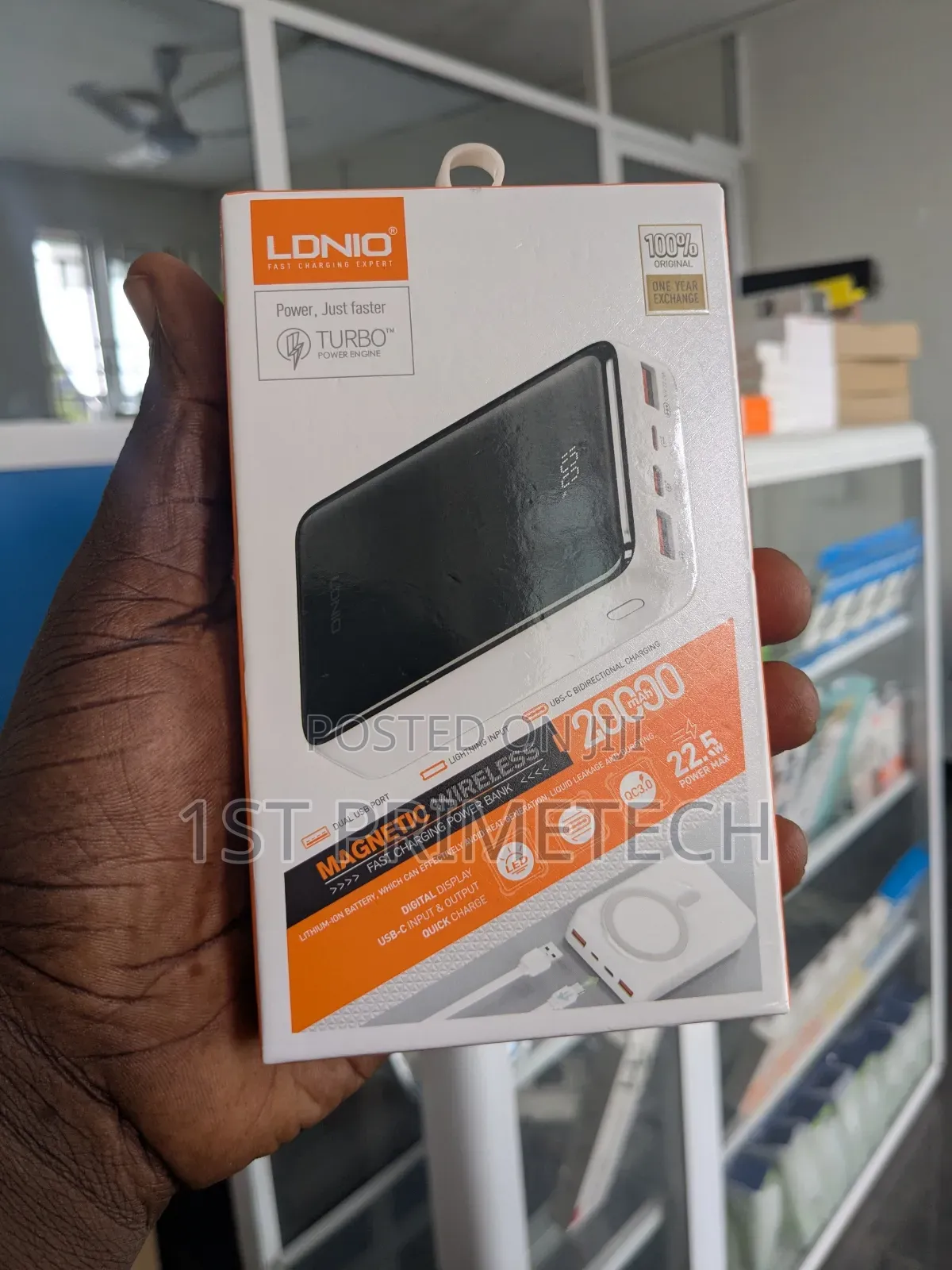 Ldnio 20,000 Mah Magnetic Wireless Power Bank
