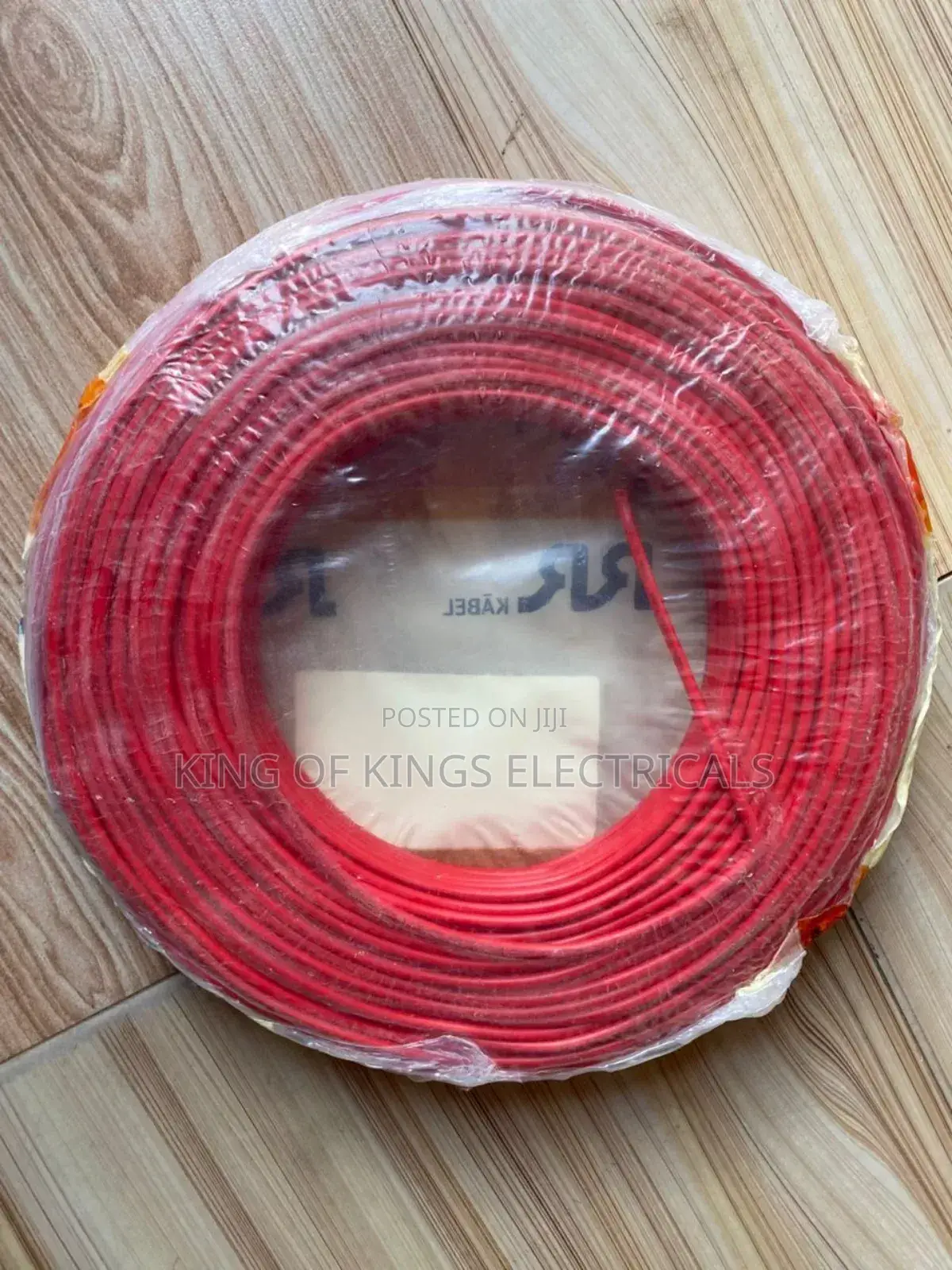 Rr Cabel 2.5mm Single Core Copper Cable – 100m (Red)