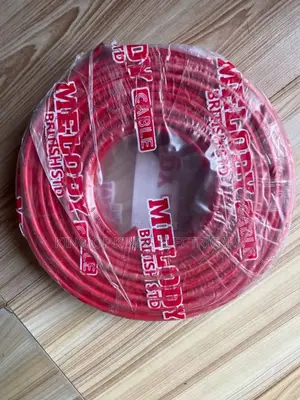British Melody 16mm Single Core Electrical Cable – 100 Yards (Red)
