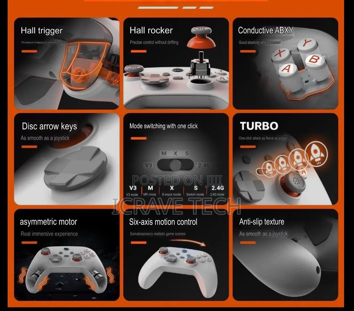 BSP G6 Pc, Ps 4, Xbox Wireless Game Controller