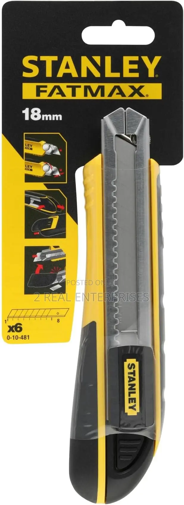 Stanley 010481 Fatmax Snap Off Knife 18mm