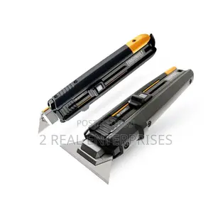 Toughbuilt Scraper and Utility Knife Comes With 5 Spare Blades