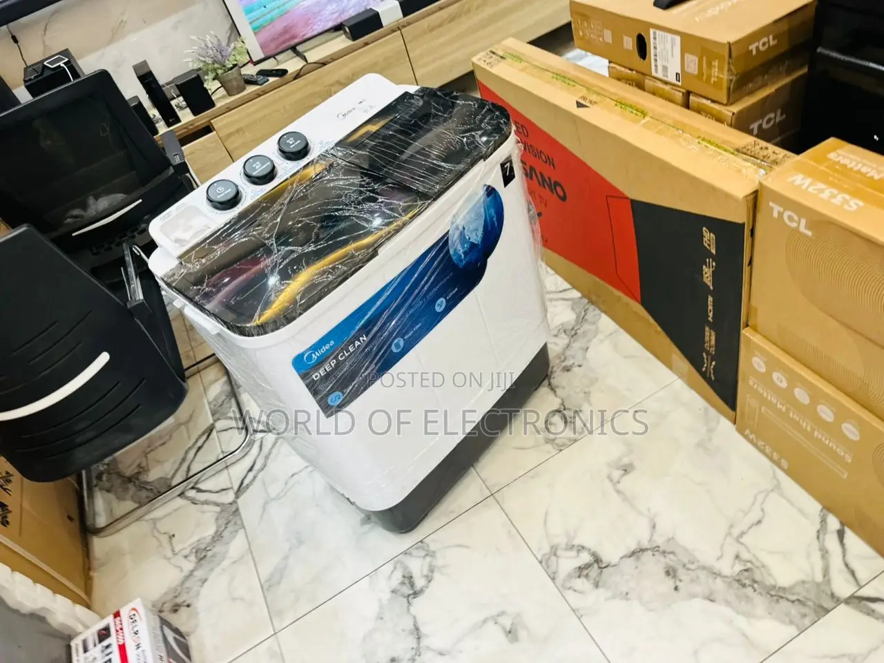 Sealed in Box Top Loader Washer Machine Midea 7kg Electric