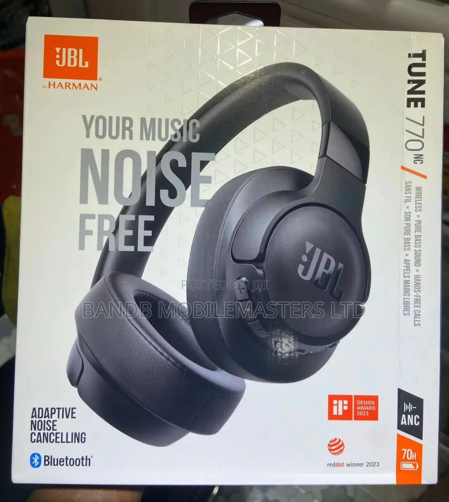 Original JBL Headset Tune 770noise Cancellation