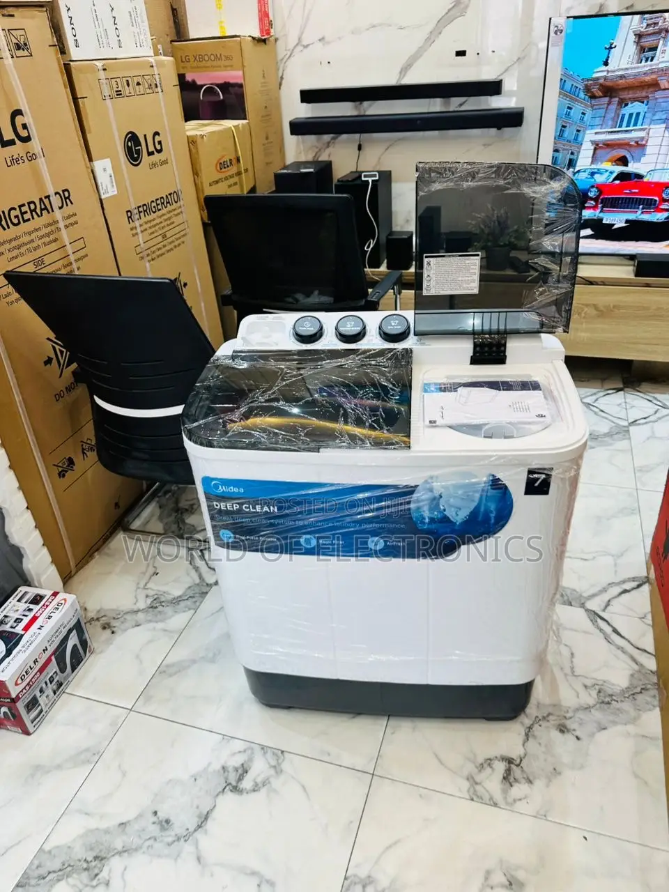 Hand Washing Wave Effect Washing Machine Twin Tub 7kg