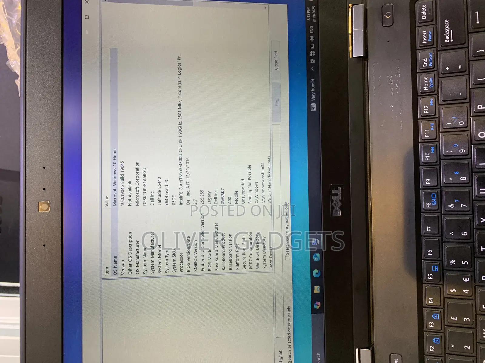 Laptop Dell Latitude E5440 8GB Intel Core I5 HDD 500GB