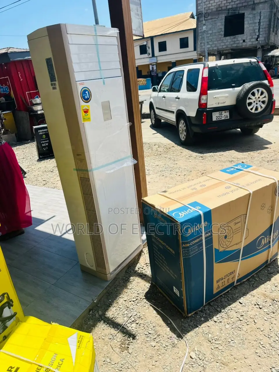 Self Cleaning Auto Mode Midea 3.5 Hp Horse Power