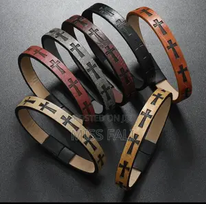 Leather Bracelets. Grey, Black and Coffee Available
