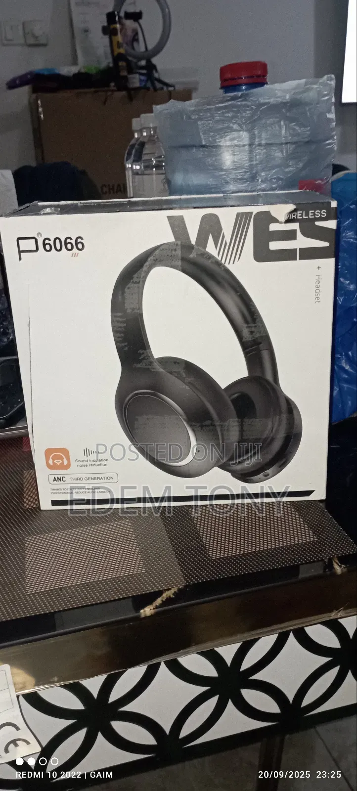 Wes P6066 Anc Headphones