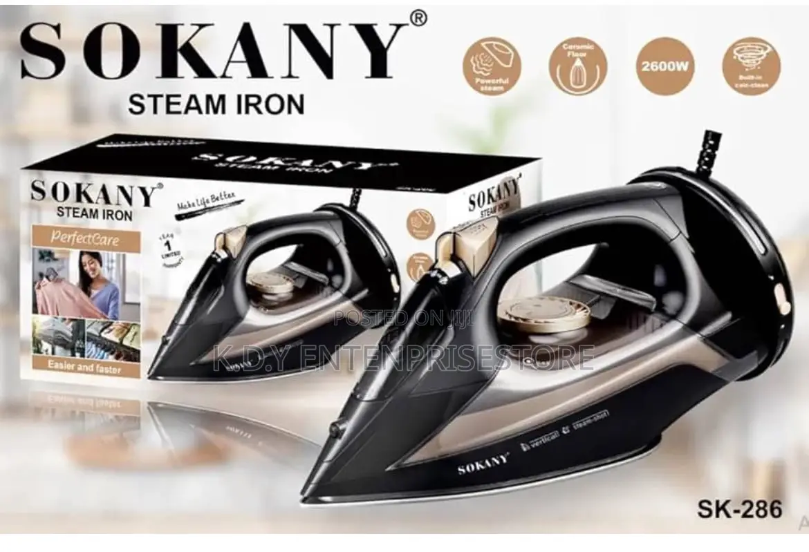 Electric Cordless Powerful Iron
