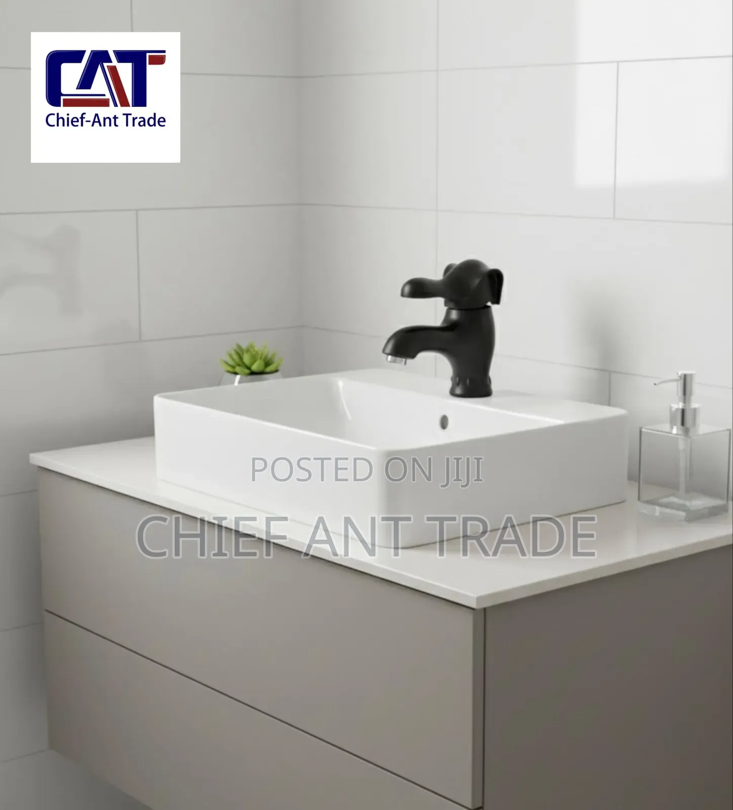 Basin Faucet Tap, Black Elephant