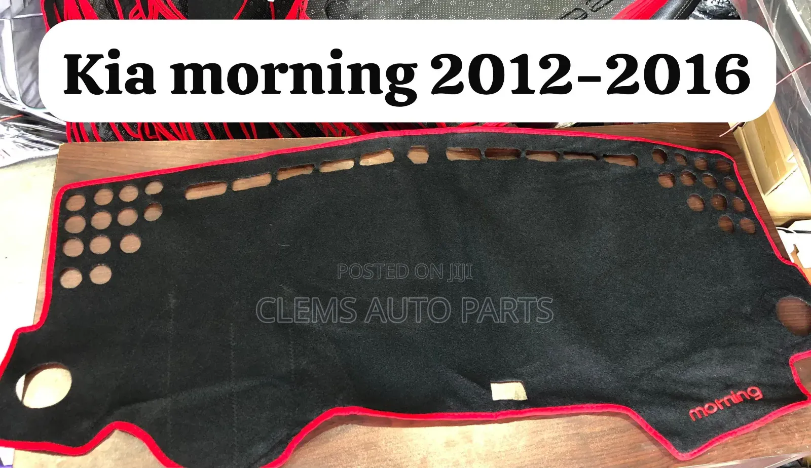 Kia Morning 2012-2016 Dash Cover – Protect Style Your Interior